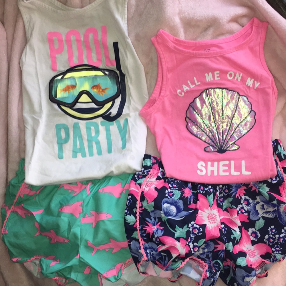 Oshkosh swim cover set